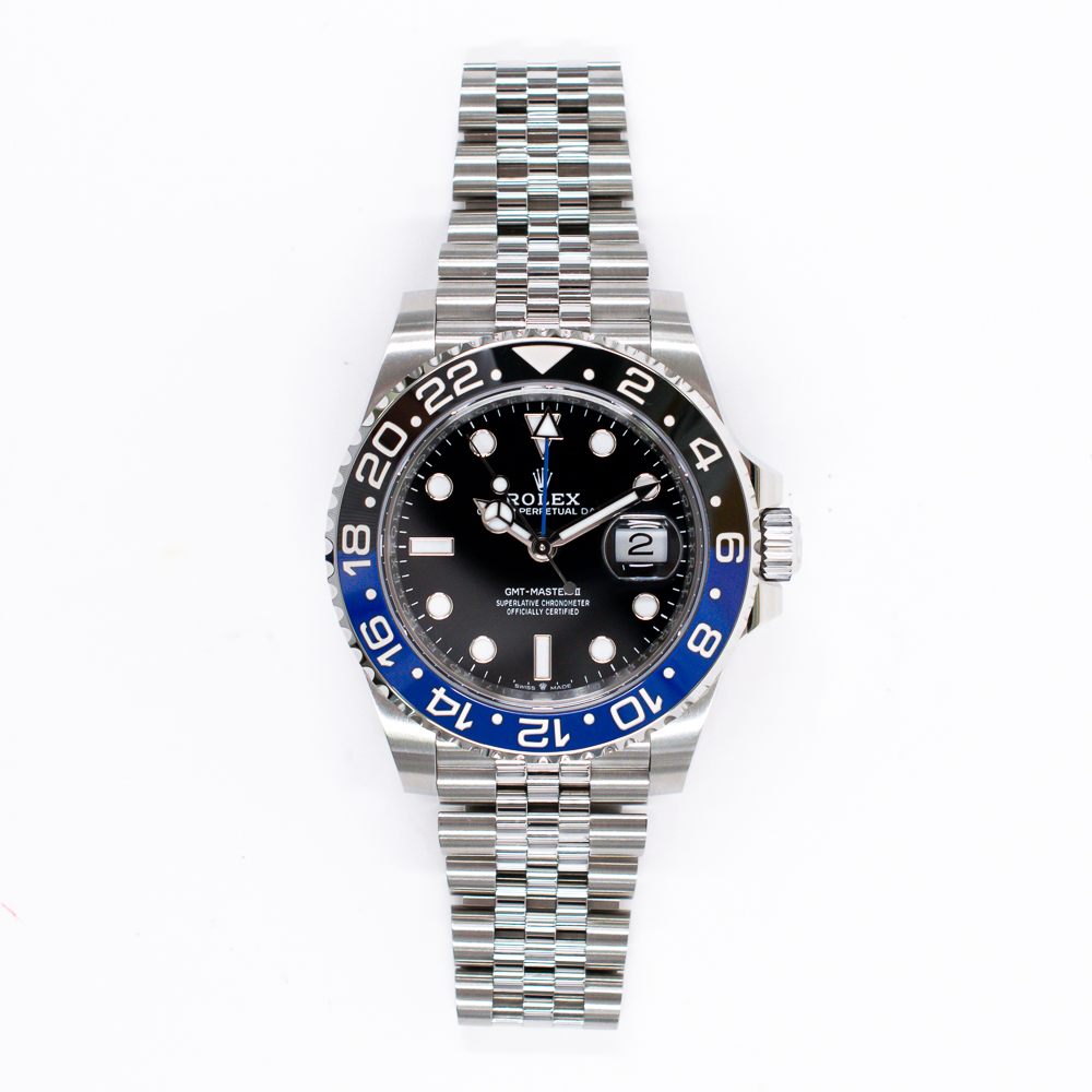 GMT-Master II Steel Jubilee Black Dial "Batgirl" 40mm Product Image 1