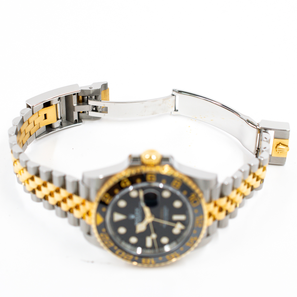 GMT-Master II Yellow Gold & Steel Jubilee Black Dial 40mm Product Image 6