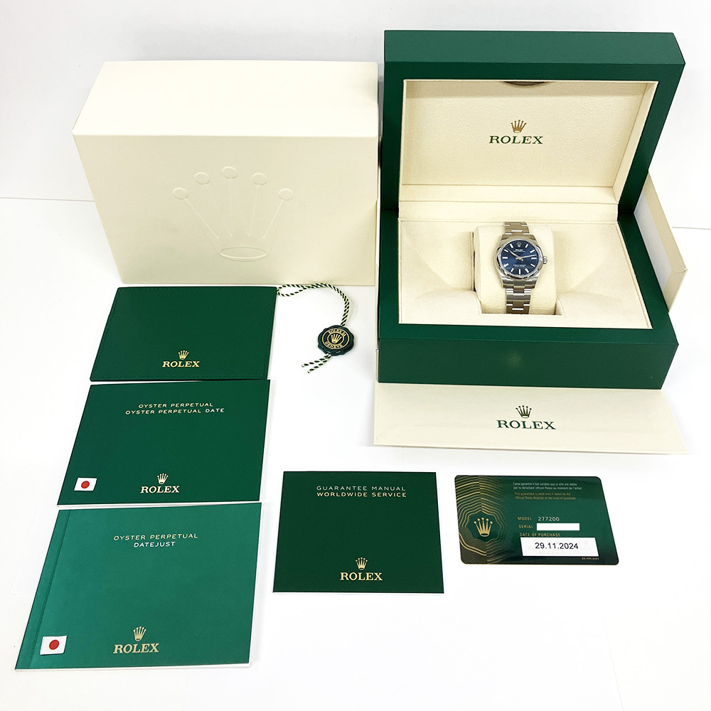 Oyster Perpetual Steel Blue Dial 31mm Product Image 5