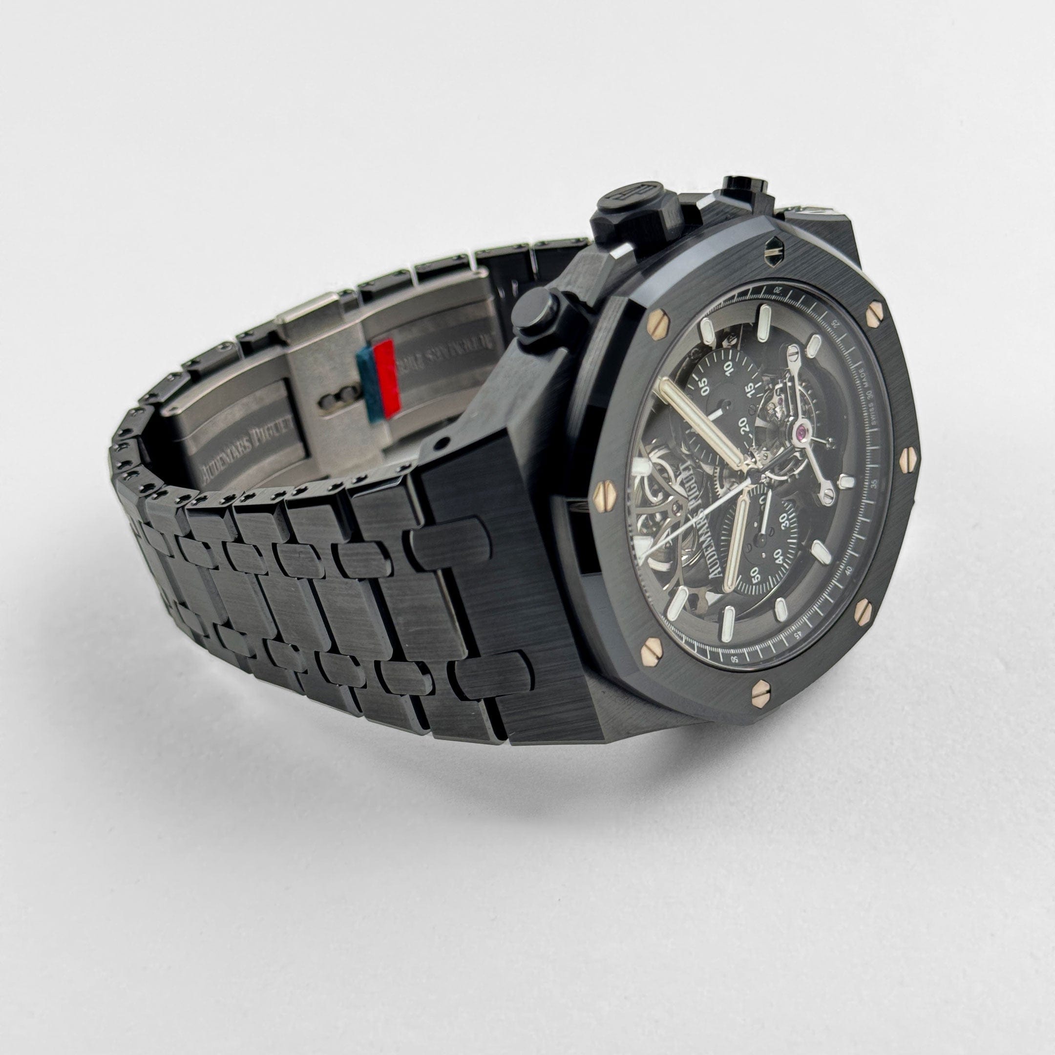 Royal Oak Tourbillon Chronograph Titanium Ceramic Openworked Dial 44mm Product Image 3