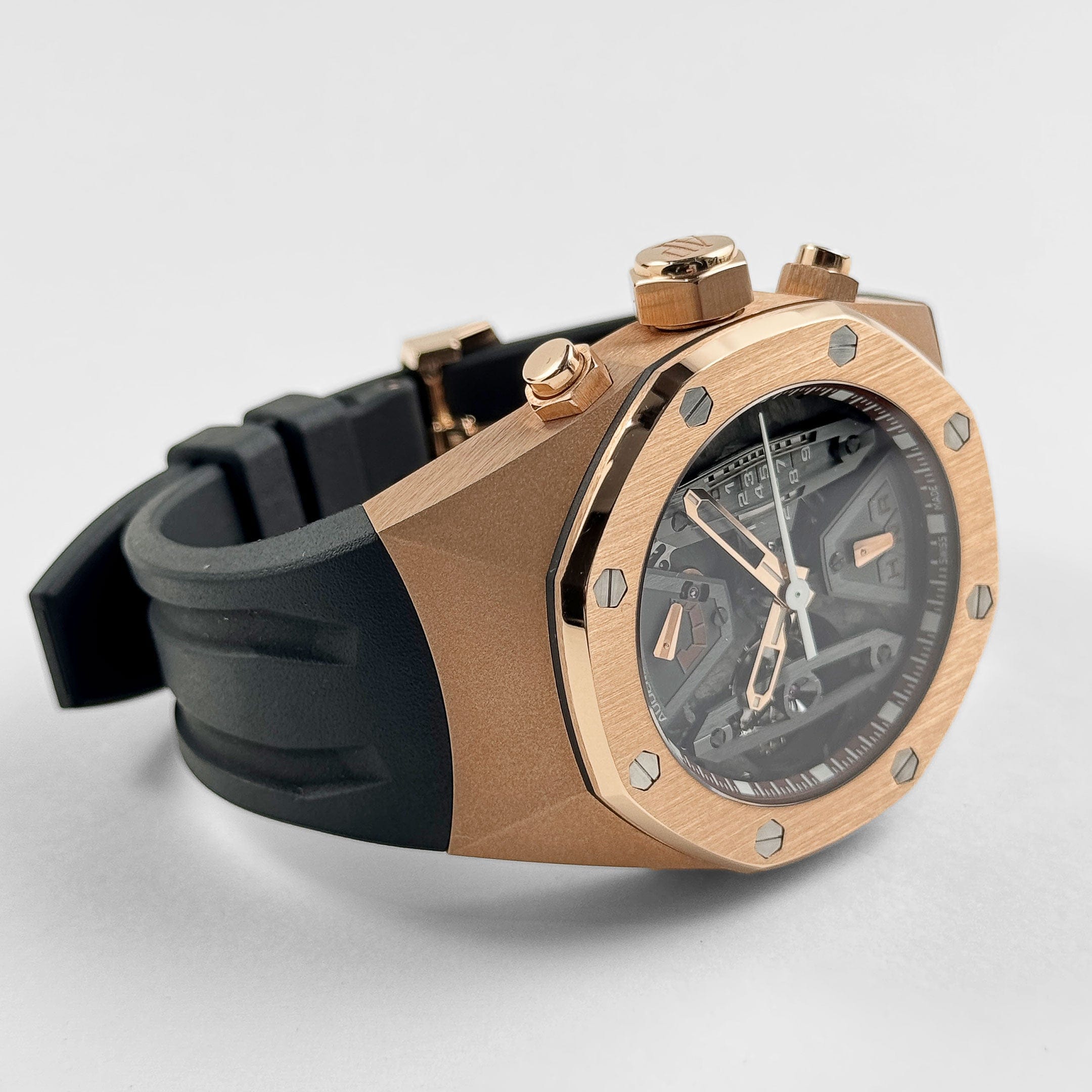 Royal Oak Concept Tourbillon Chronograph Rose Gold Skeleton Dial 44mm Product Image 3