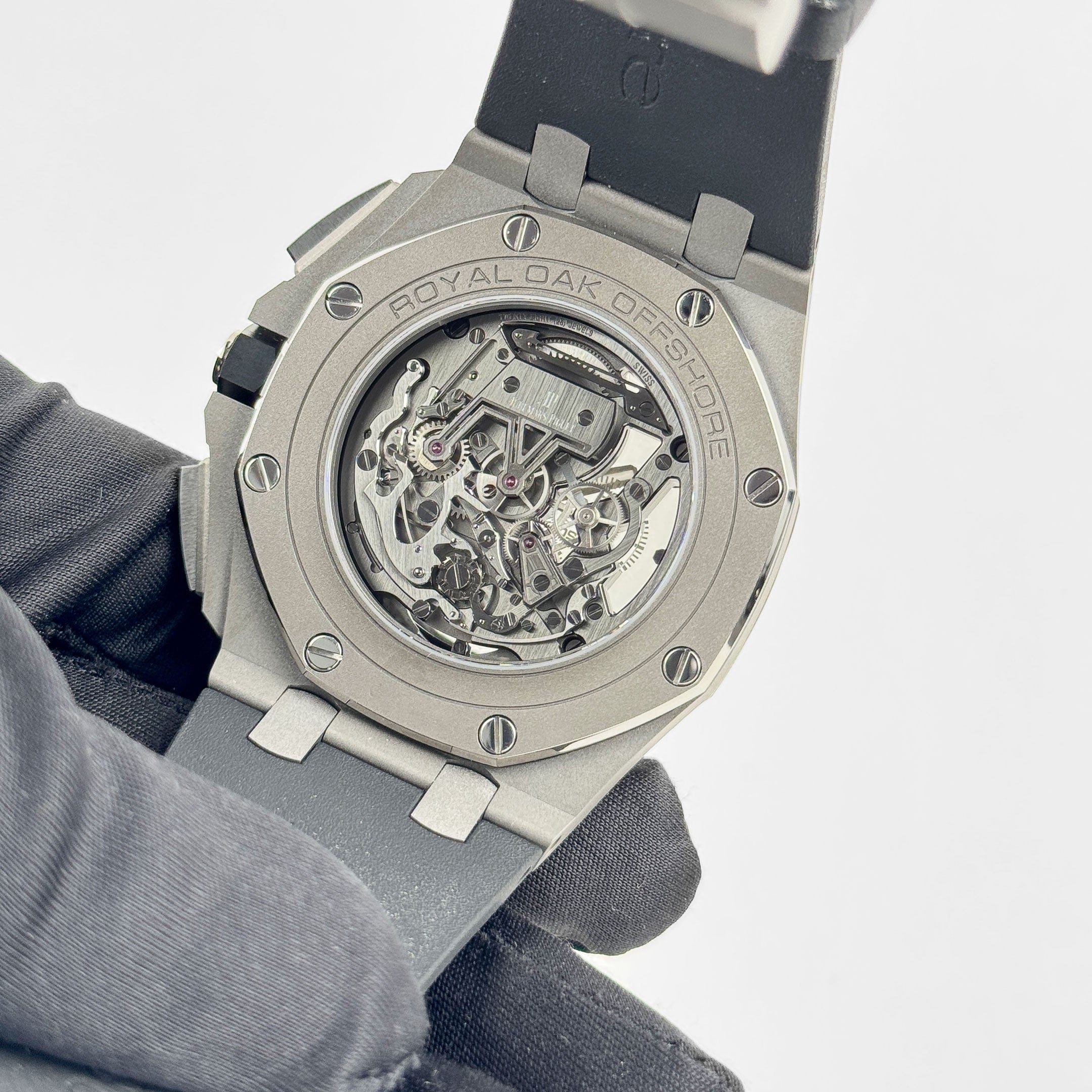 Royal Oak Offshore Tourbillon Chronograph Openworked Titanium 44mm Product Image 8