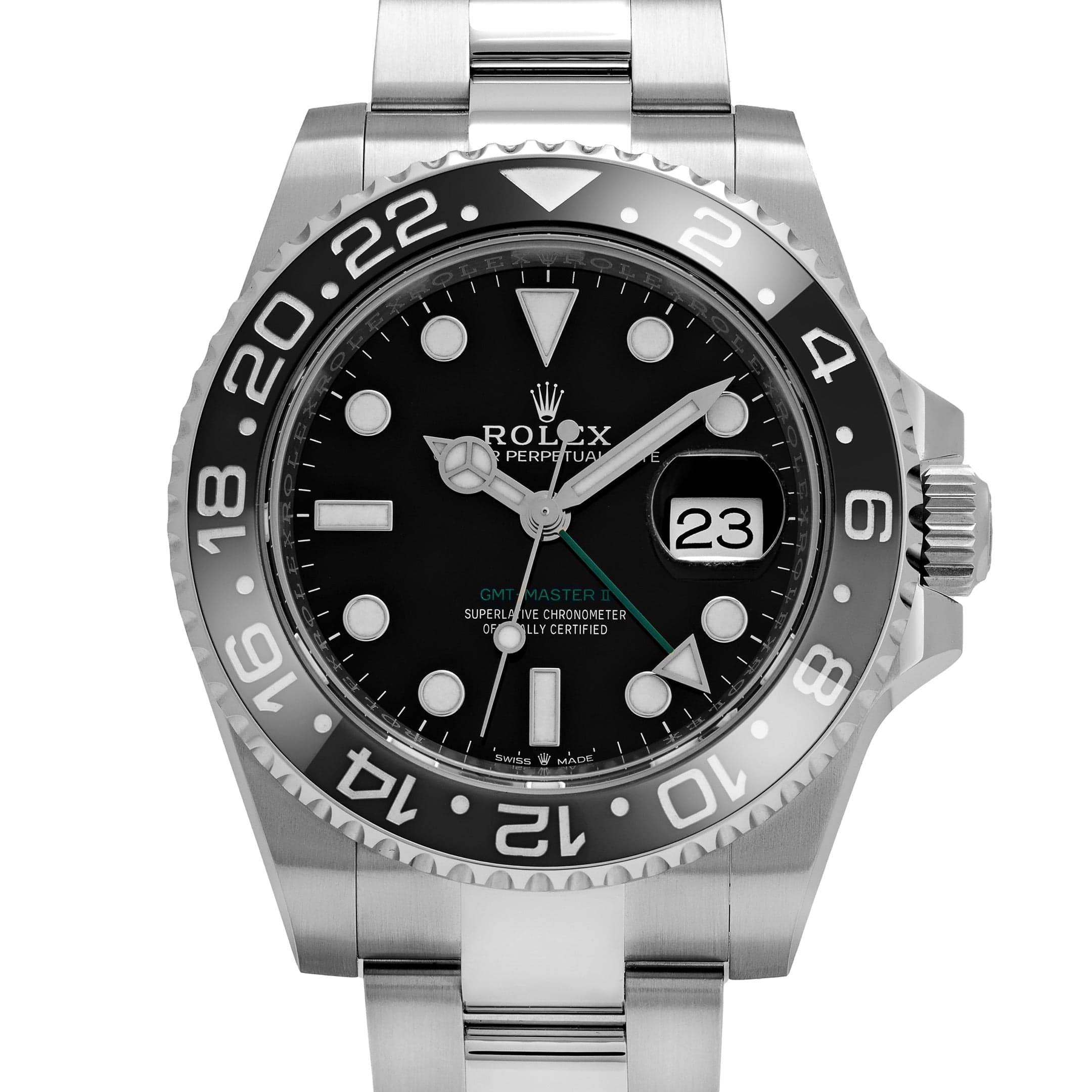 GMT-Master II "Bruce Wayne" Steel Black Dial 40mm Product Image 2