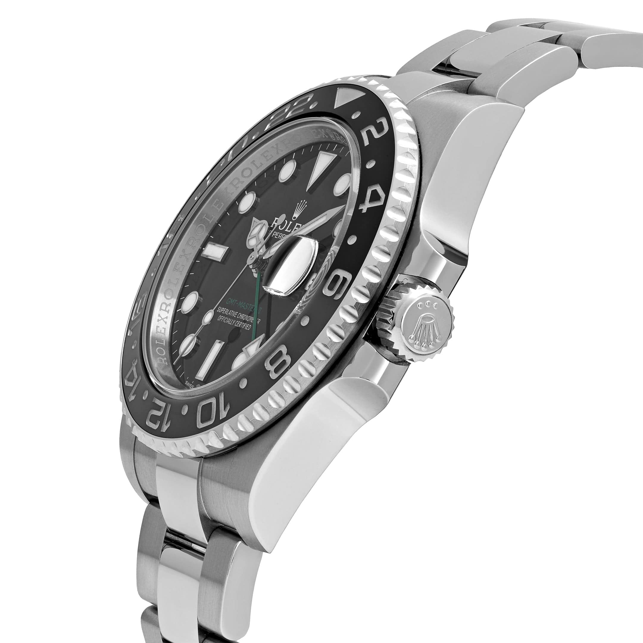 GMT-Master II "Bruce Wayne" Steel Black Dial 40mm Product Image 3