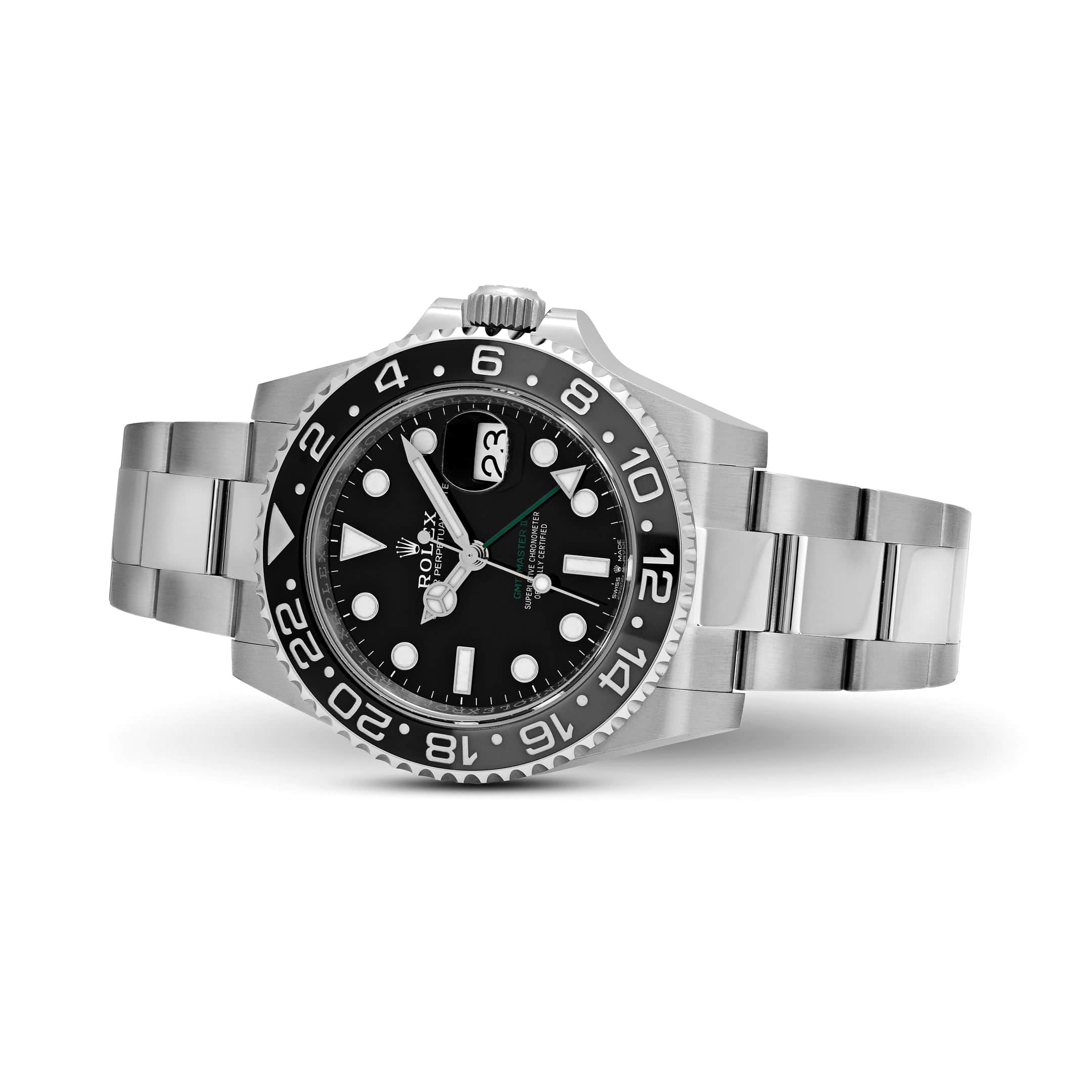 GMT-Master II "Bruce Wayne" Steel Black Dial 40mm Product Image 1