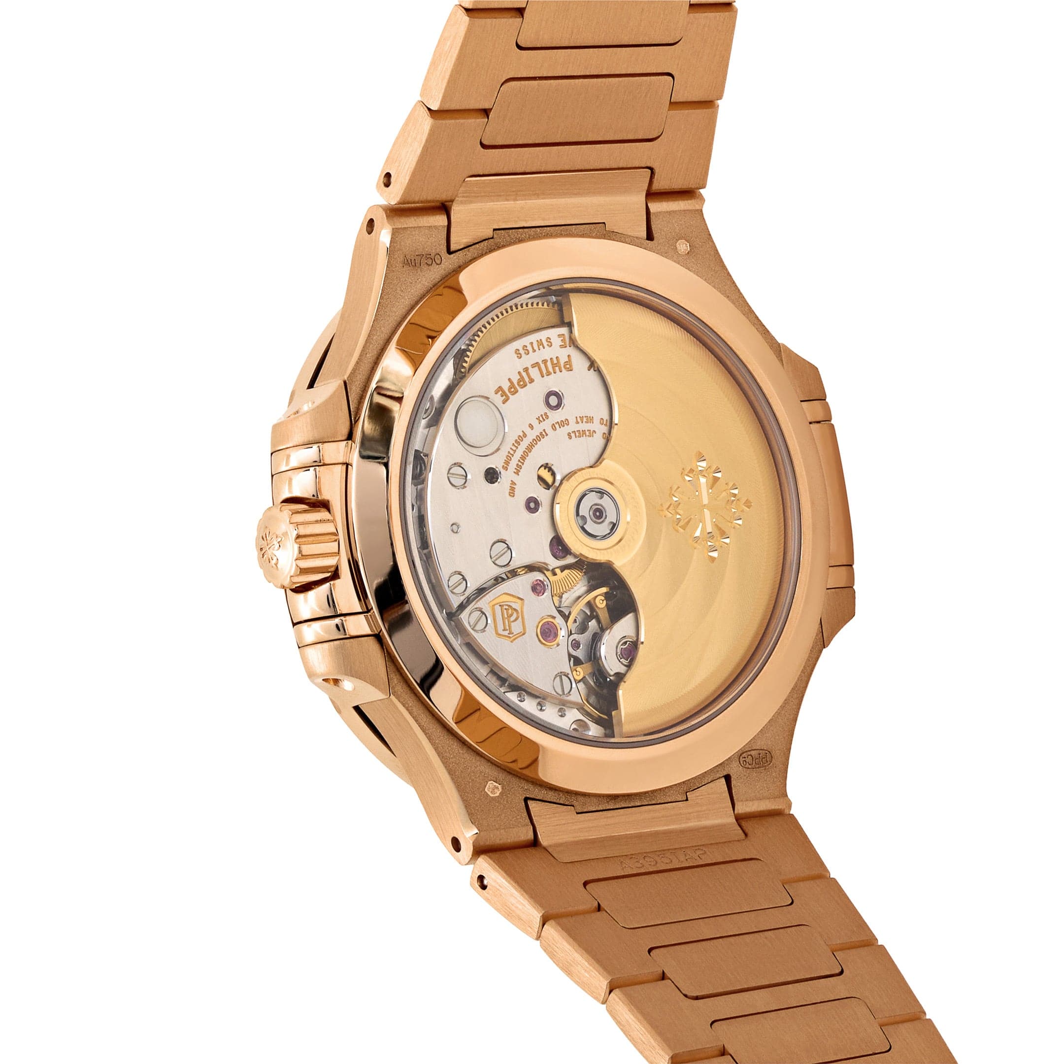 Nautilus Ladies Rose Gold Silver Dial 35mm Product Image 4