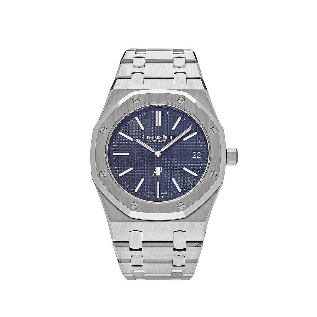 Royal Oak "Jumbo" Extra-Thin Steel Blue Dial 39mm Product Image 1