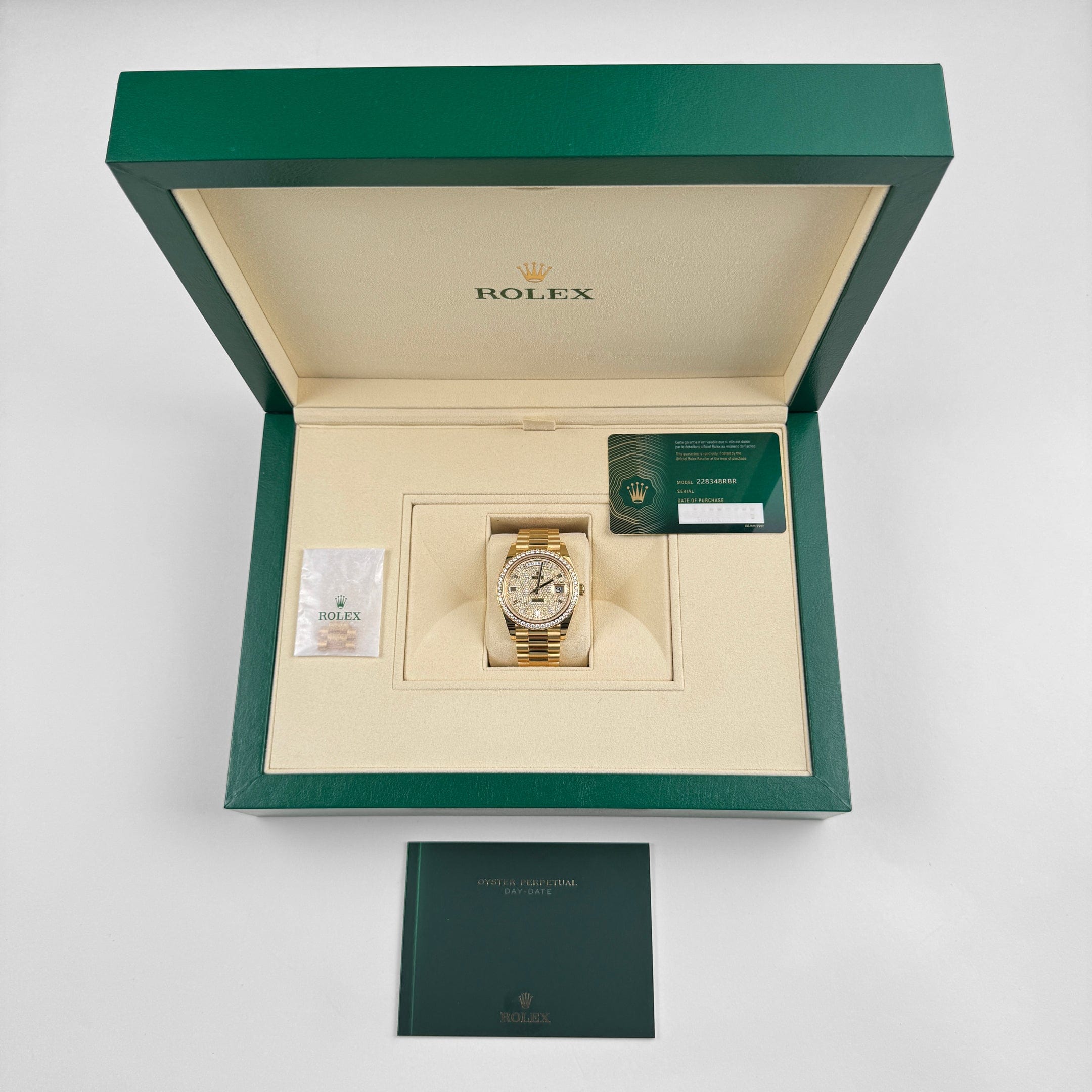 Day-Date 40 Yellow Gold Paved Dial 40mm Product Image 10