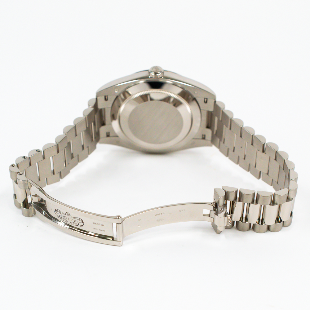 Day-Date White Gold Silver Dial 40mm Product Image 5