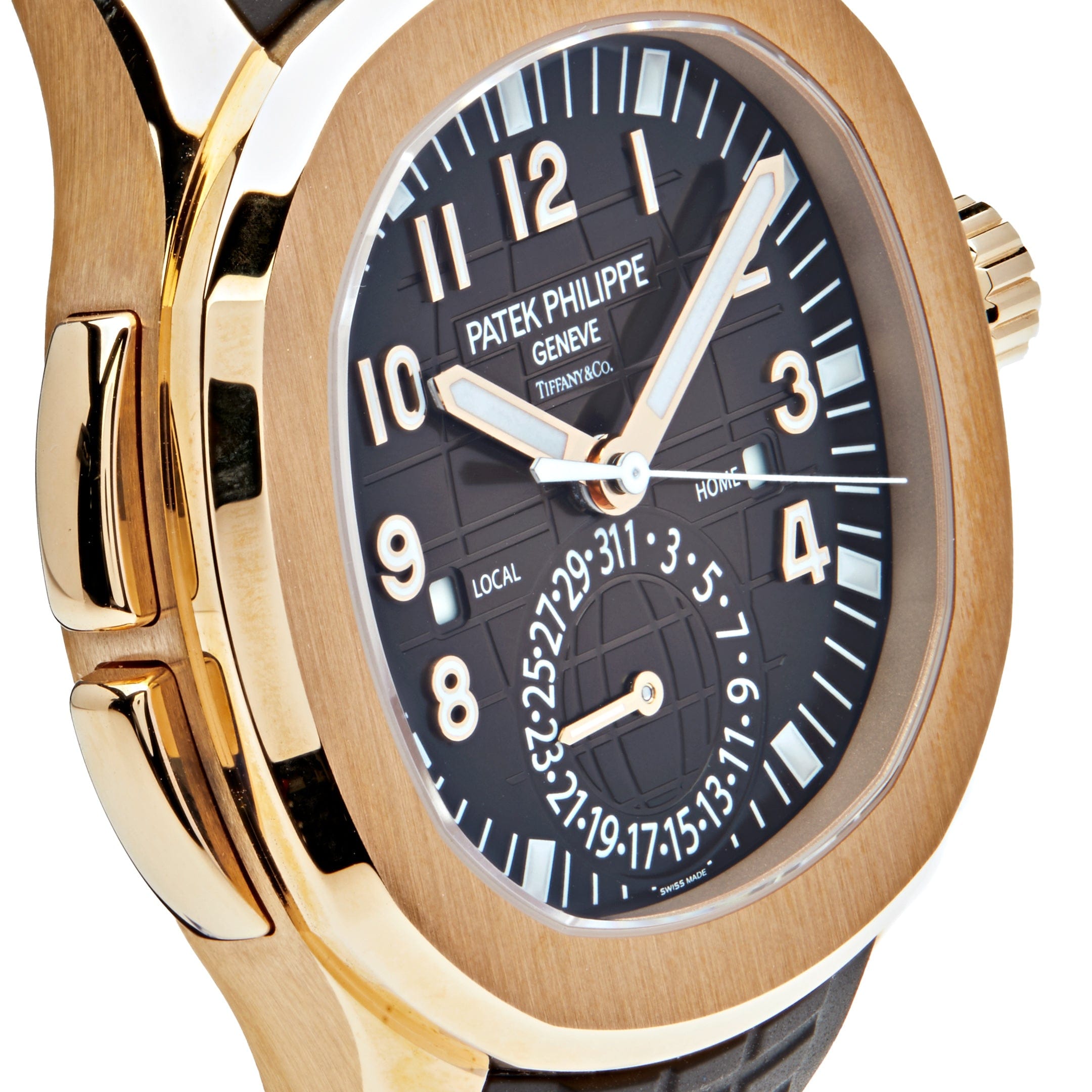 Aquanaut Travel Time "Tiffany & Co." Rose Gold Brown Dial 41mm Product Image 2