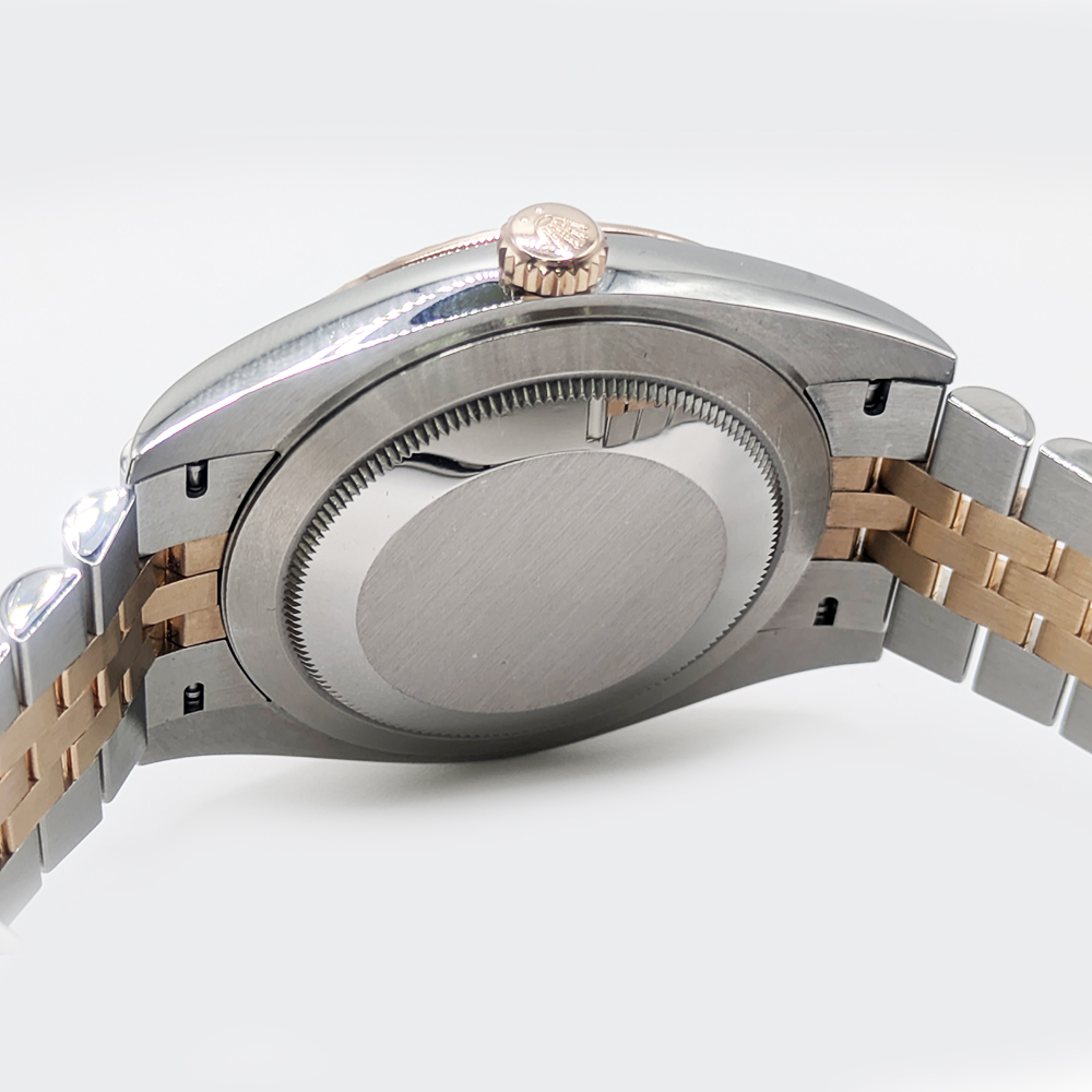 Datejust Rose Gold & Steel Jubilee Brown Dial 41mm Product Image 4