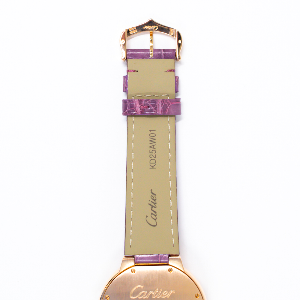 Ballon Bleu de Cartier Rose Gold Silver Dial 36mm Product Image 6
