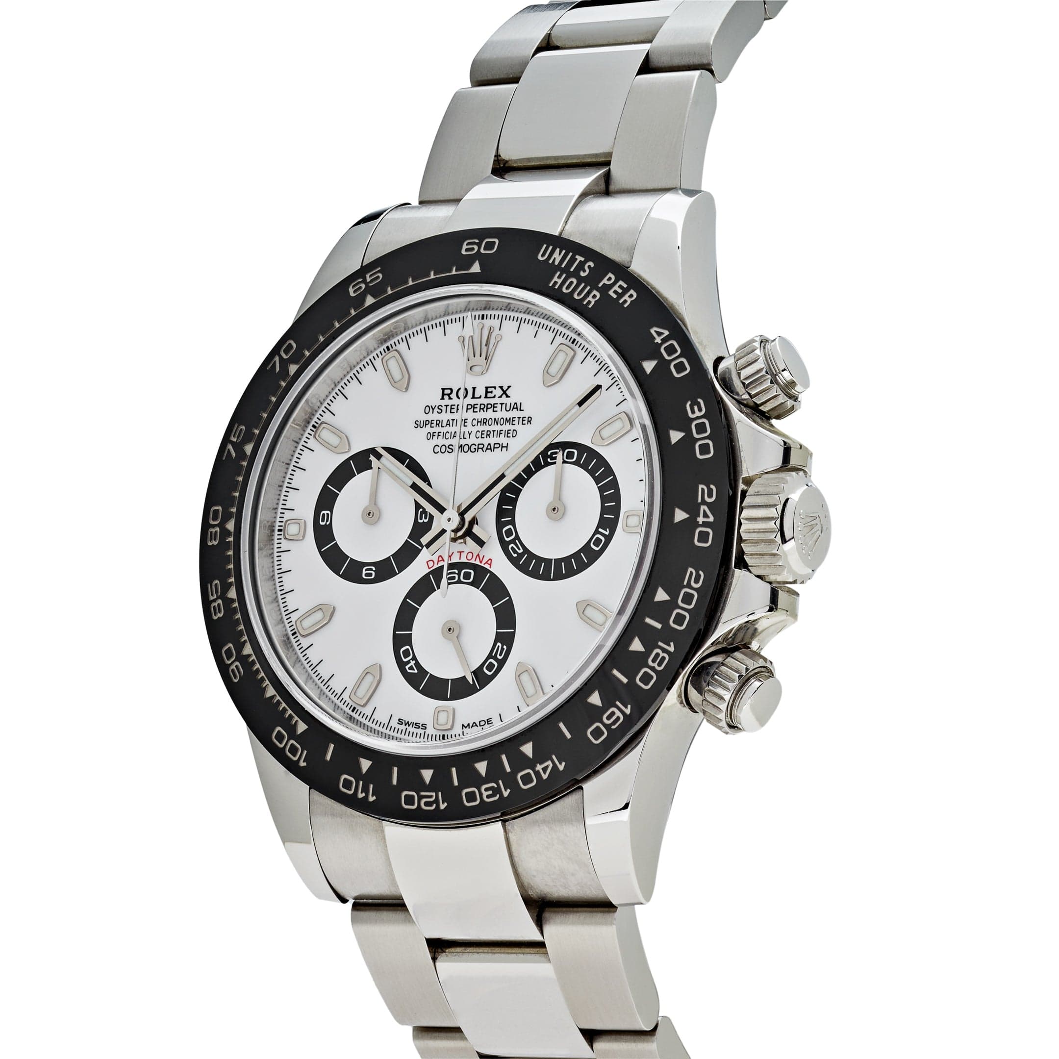 Daytona Steel White Dial 40mm Product Image 1