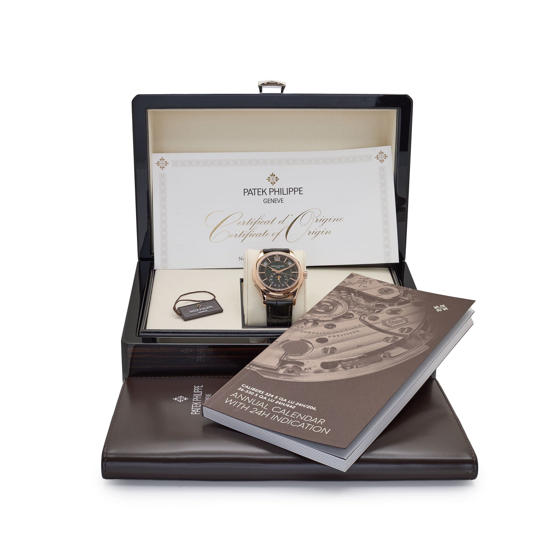 Annual Calendar Rose Gold Green Dial 40mm Product Image 6