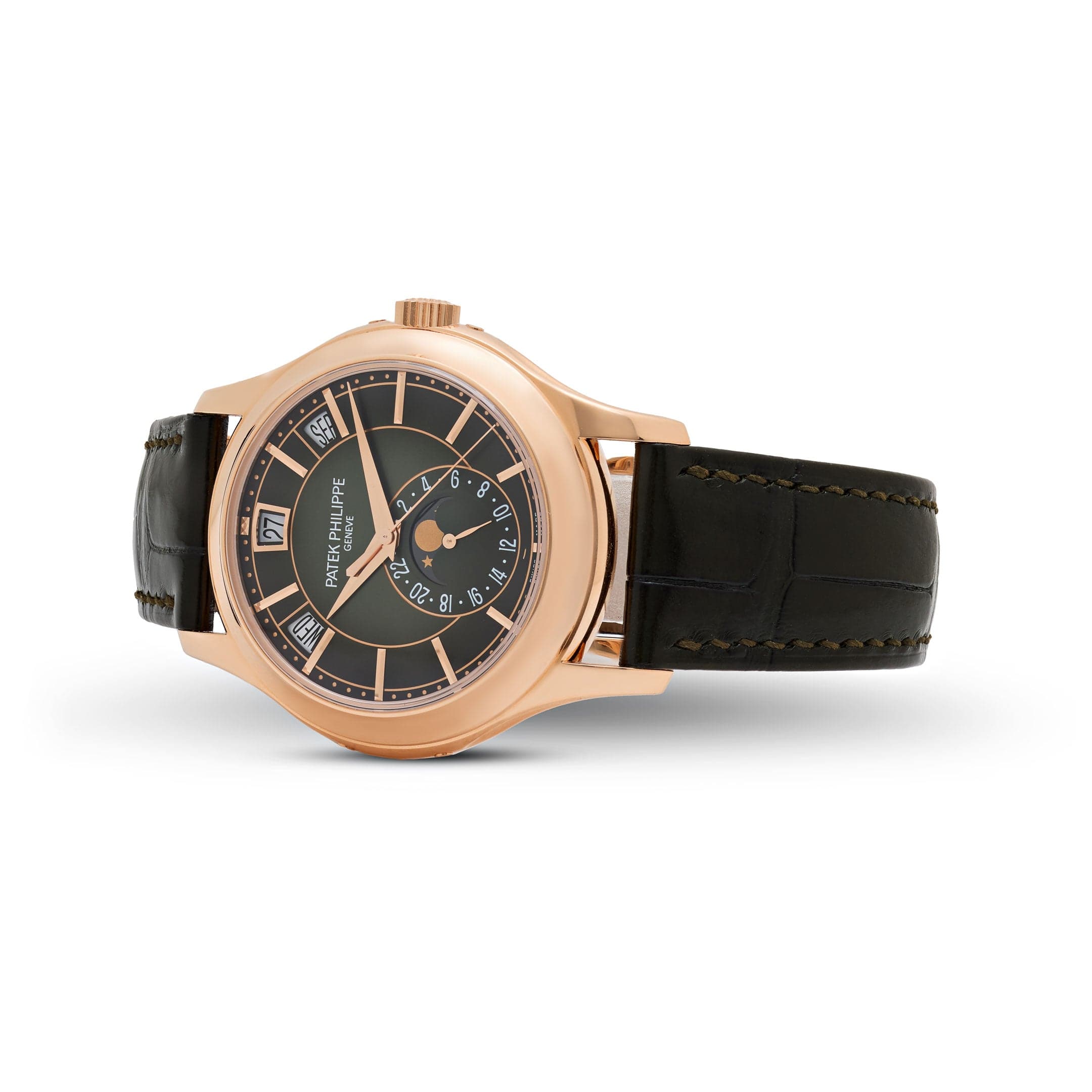 Annual Calendar Rose Gold Green Dial 40mm Product Image 1