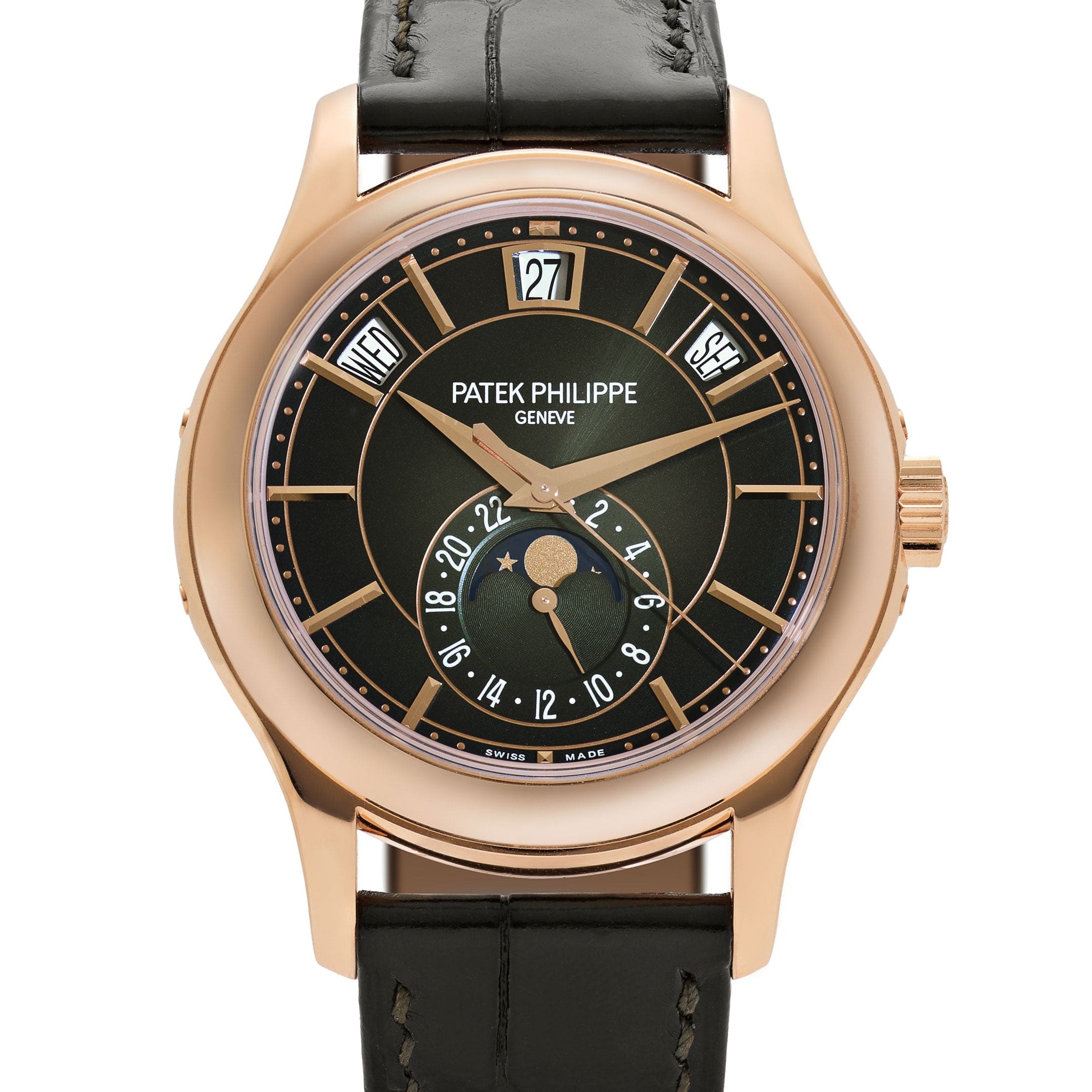 Annual Calendar Rose Gold Green Dial 40mm Product Image 2