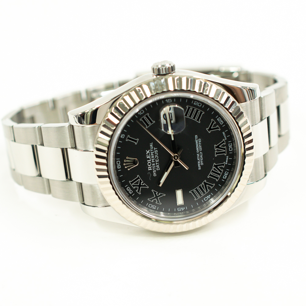 Datejust II Steel Black Dial 41mm Product Image 2