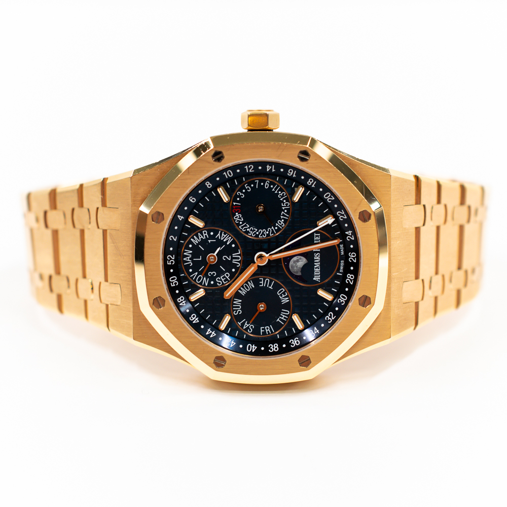 Royal Oak Perpetual Calendar Rose Gold Blue Dial 41mm Product Image 2