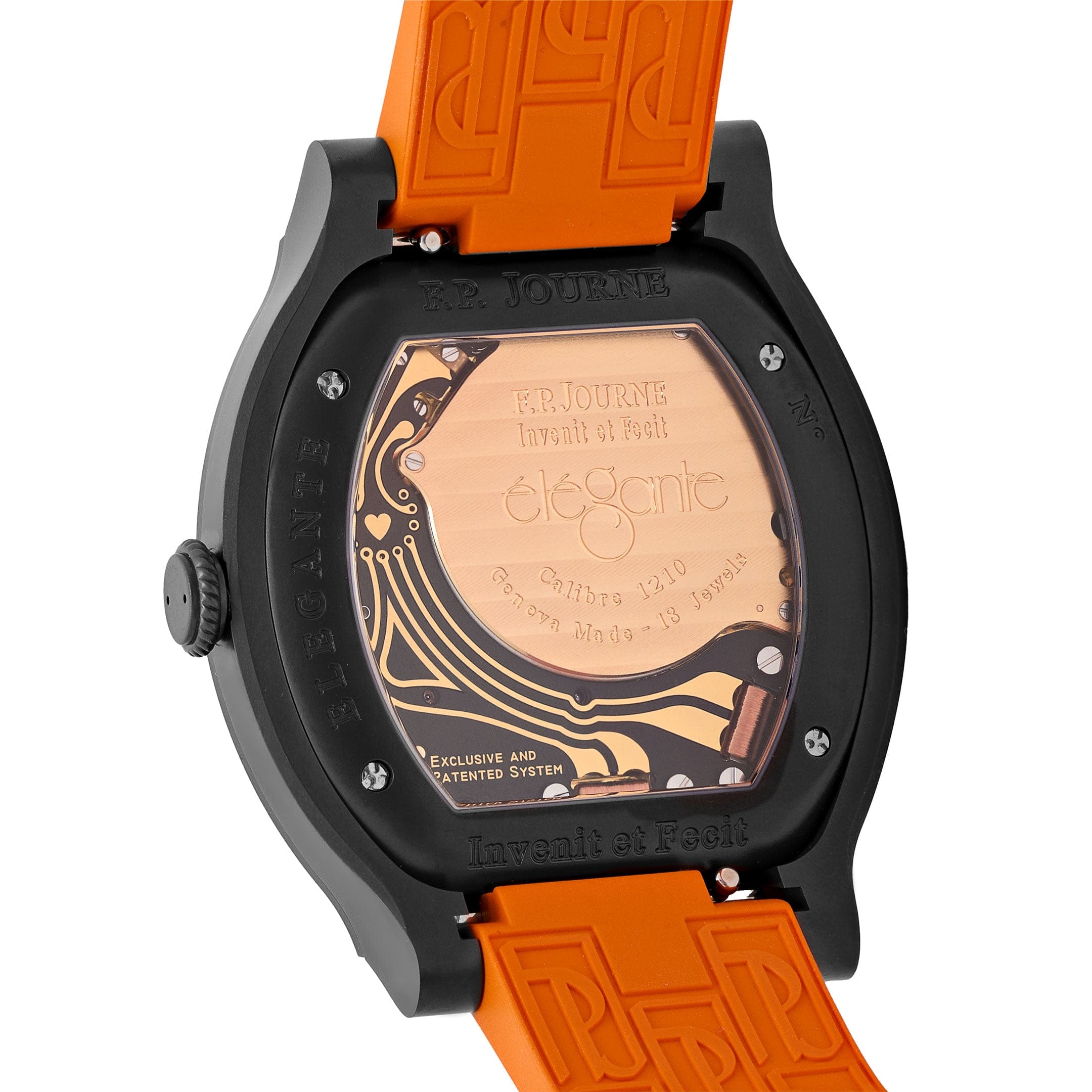 Élégante "Gino's Dream" Titanium Rainbow Black DIal 48mm Product Image 4