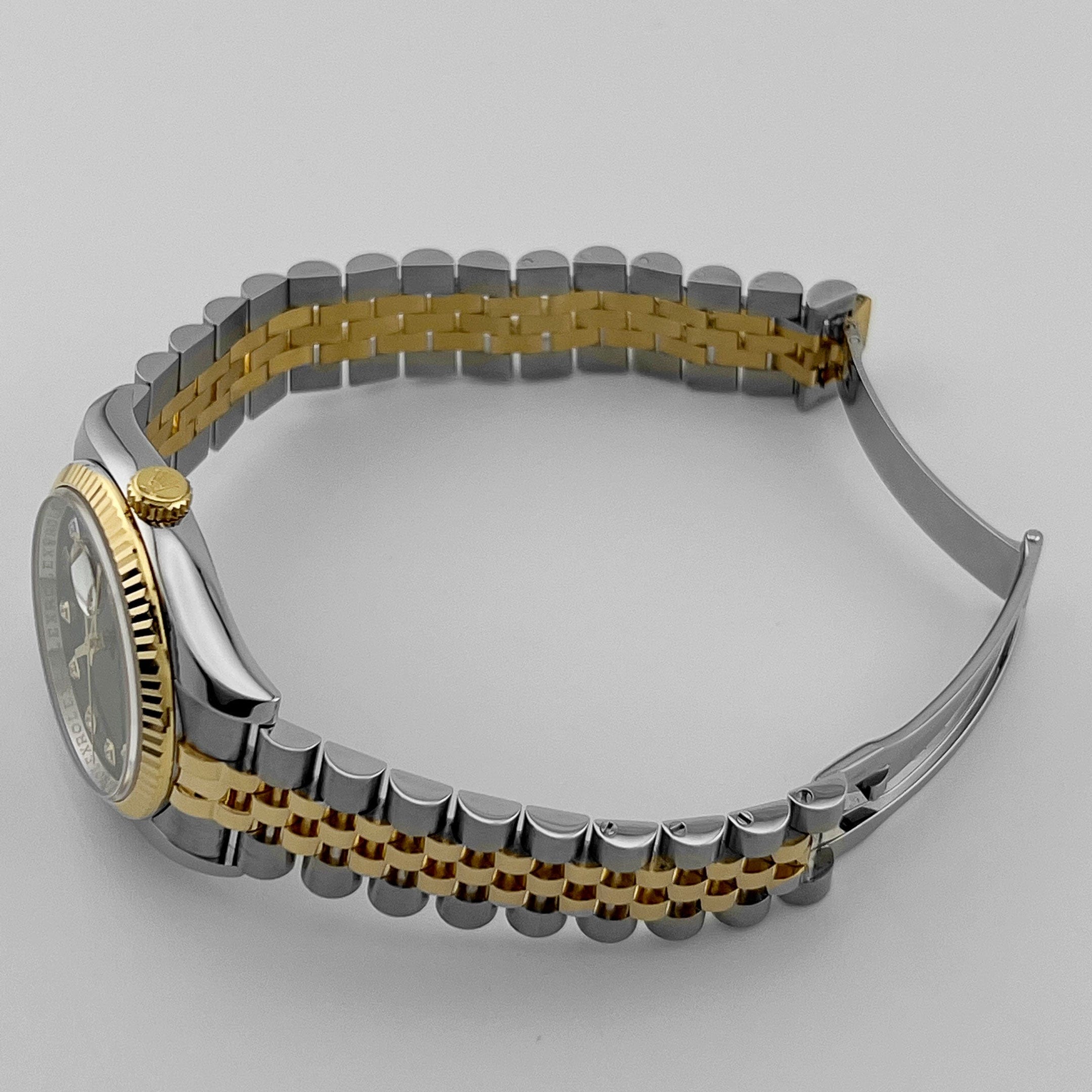 Datejust Yellow Gold & Steel Black Dial 36mm Product Image 7