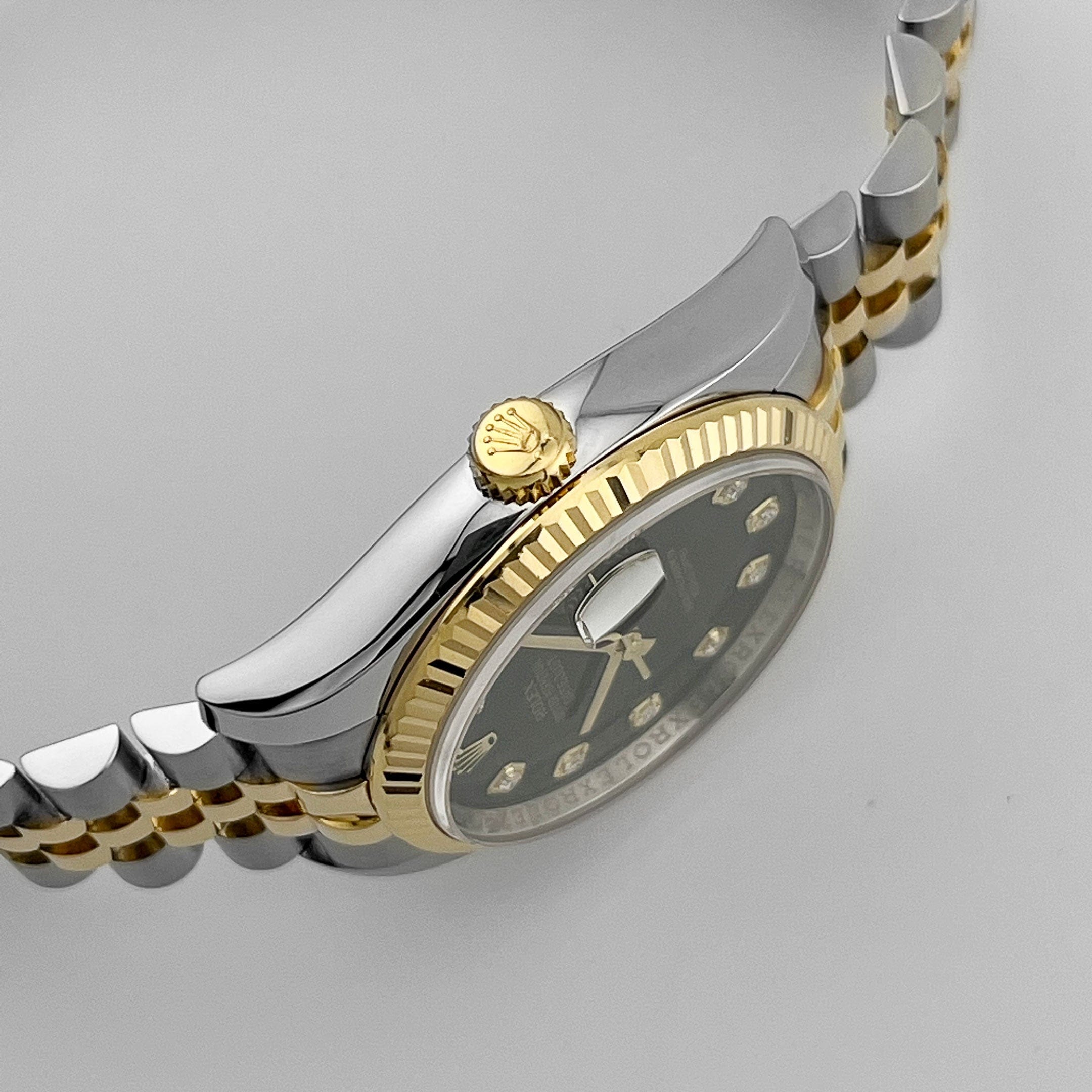 Datejust Yellow Gold & Steel Black Dial 36mm Product Image 3