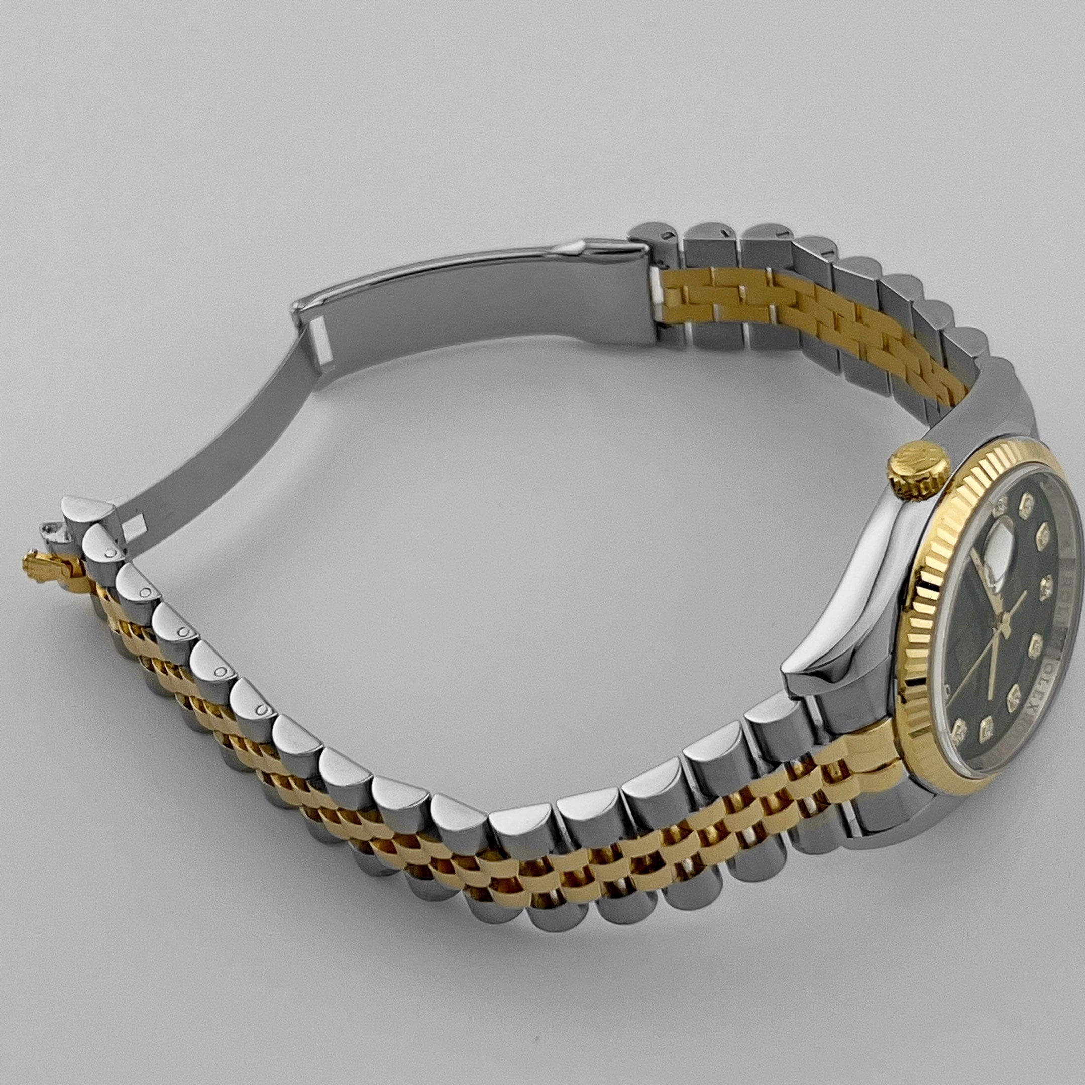 Datejust Yellow Gold & Steel Black Dial 36mm Product Image 6