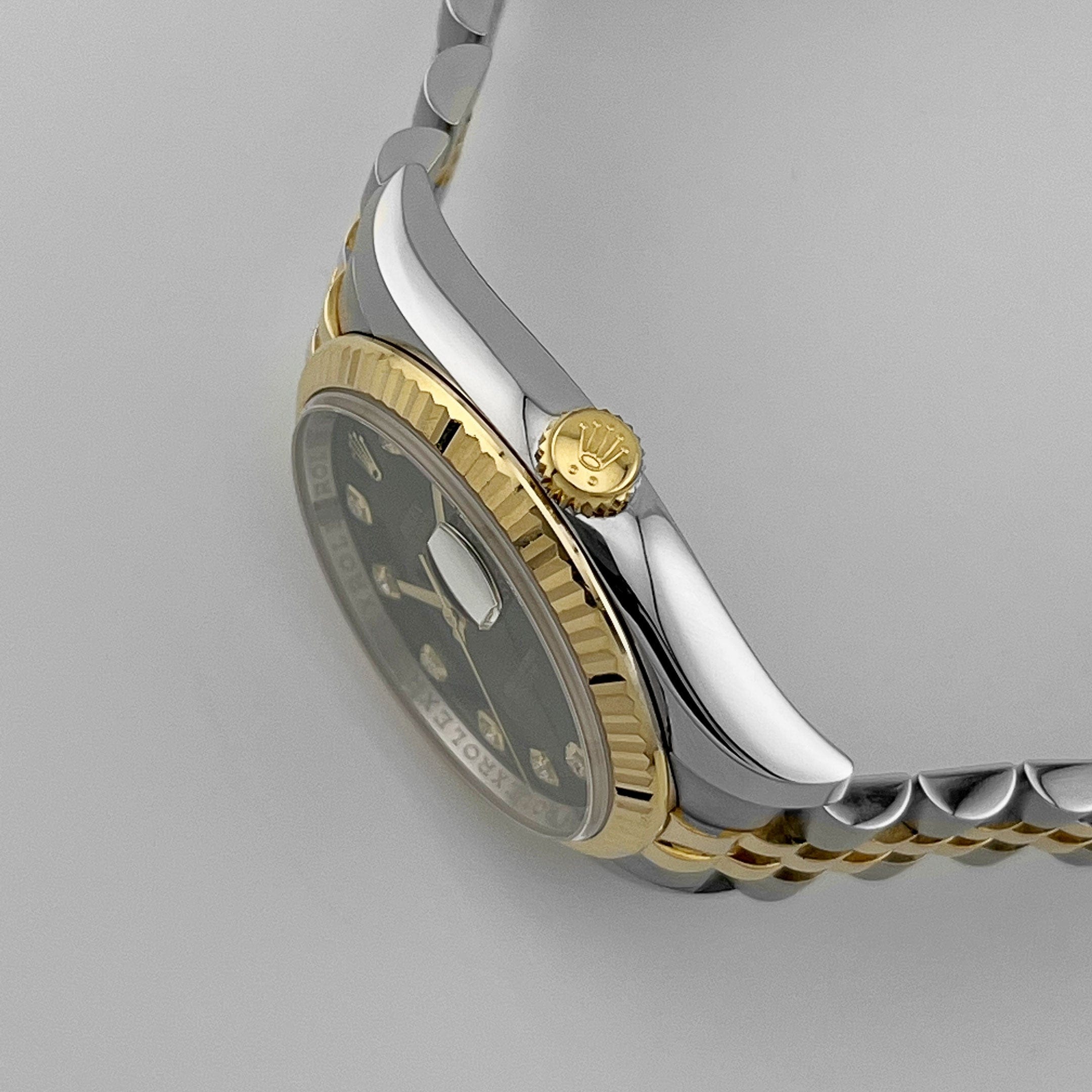 Datejust Yellow Gold & Steel Black Dial 36mm Product Image 2