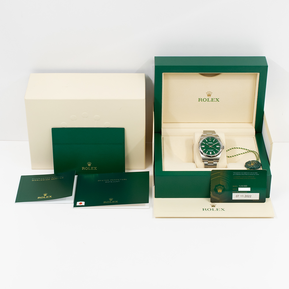 Oyster Perpetual Steel Green Dial 41mm Product Image 9