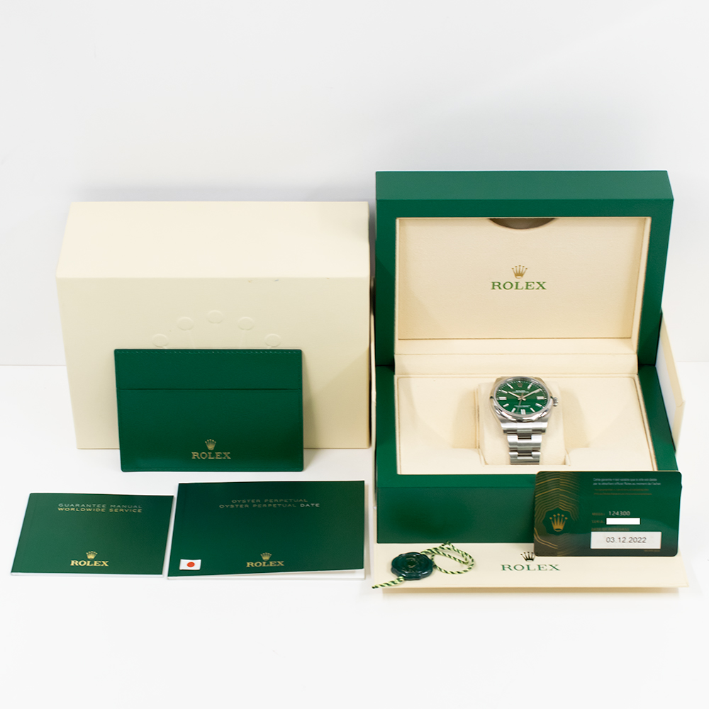 Oyster Perpetual Steel Green Dial 41mm Product Image 9