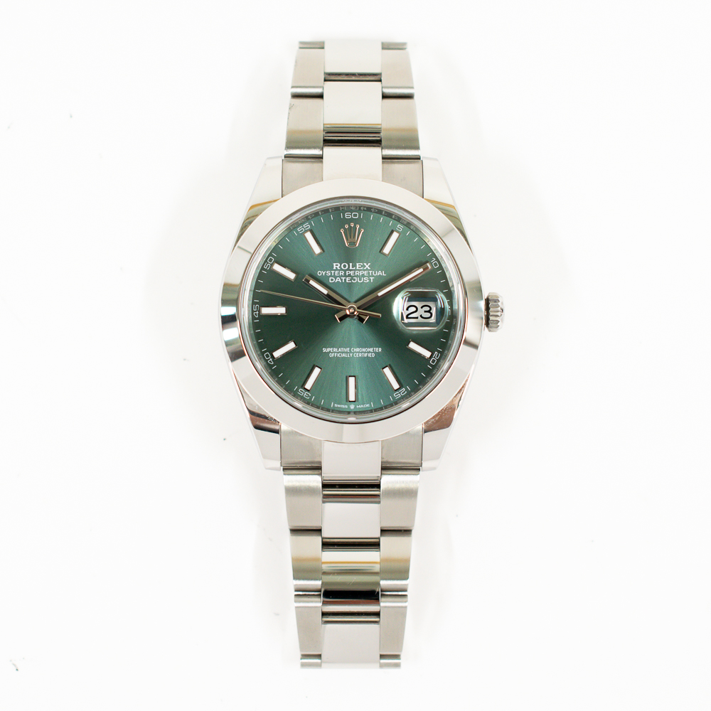 Datejust Steel Green Dial 41mm Product Image 1