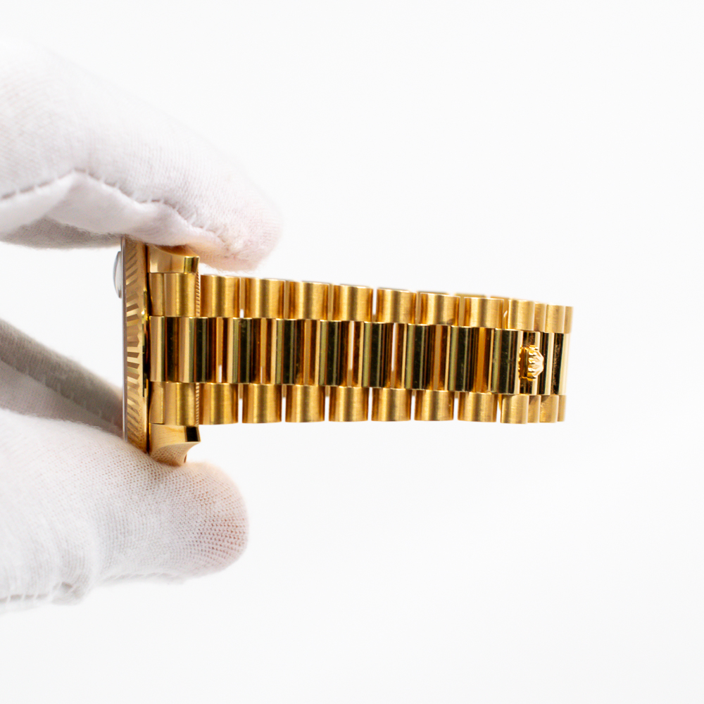 Day-Date Yellow Gold Green Dial 40mm Product Image 8