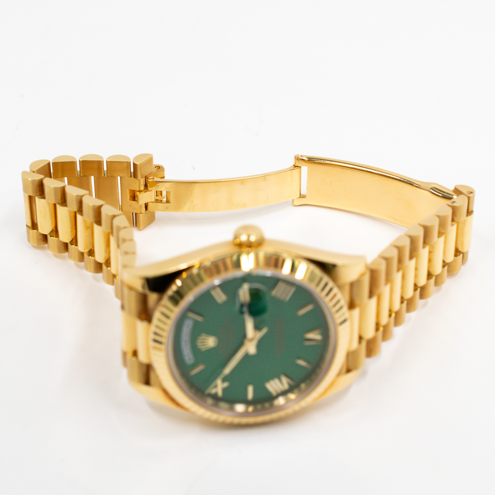 Day-Date Yellow Gold Green Dial 40mm Product Image 6