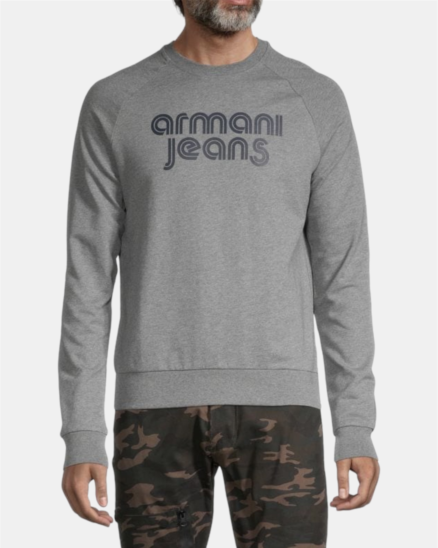 Logo Heathered Sweatshirt