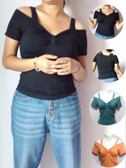 Blusa con tirantes