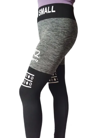 Leggings bicolor
