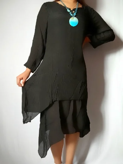 Vestido doble capa