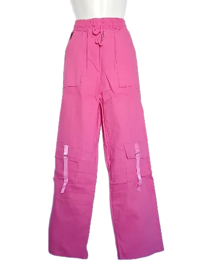 Pantalón cargo gabardina