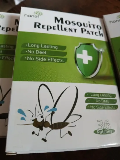 Caja de parches antimosquitos