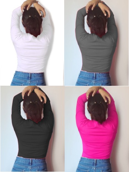 Blusa térmica cuello redondo