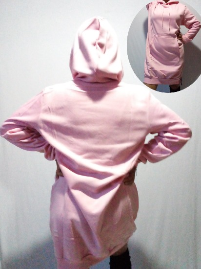 Sudadera extra larga de mujer