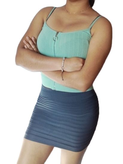 Blusa con cierre completo
