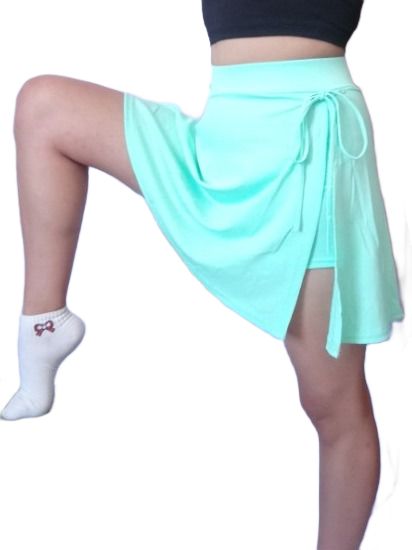 Falda short gimnasio