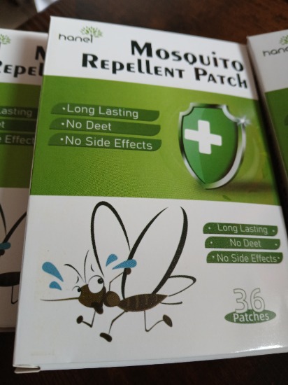 Caja de parches antimosquitos