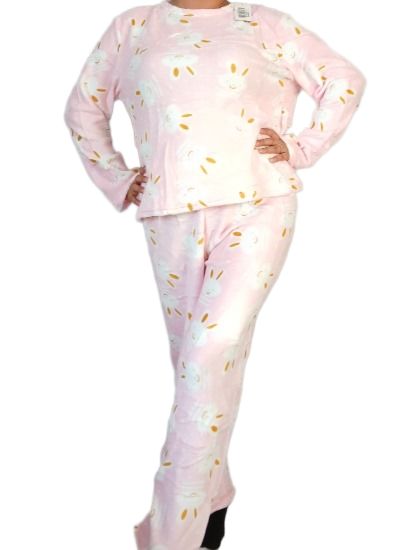 Pijama afelpada blusa y pantalón