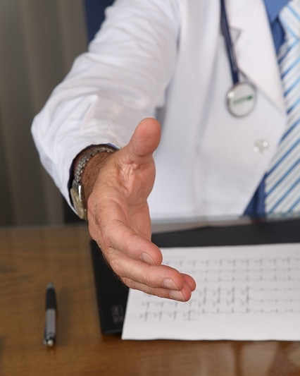 Consulta médica.