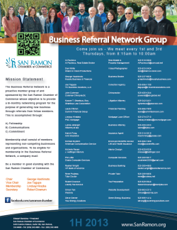 BRN San Ramon Chamber