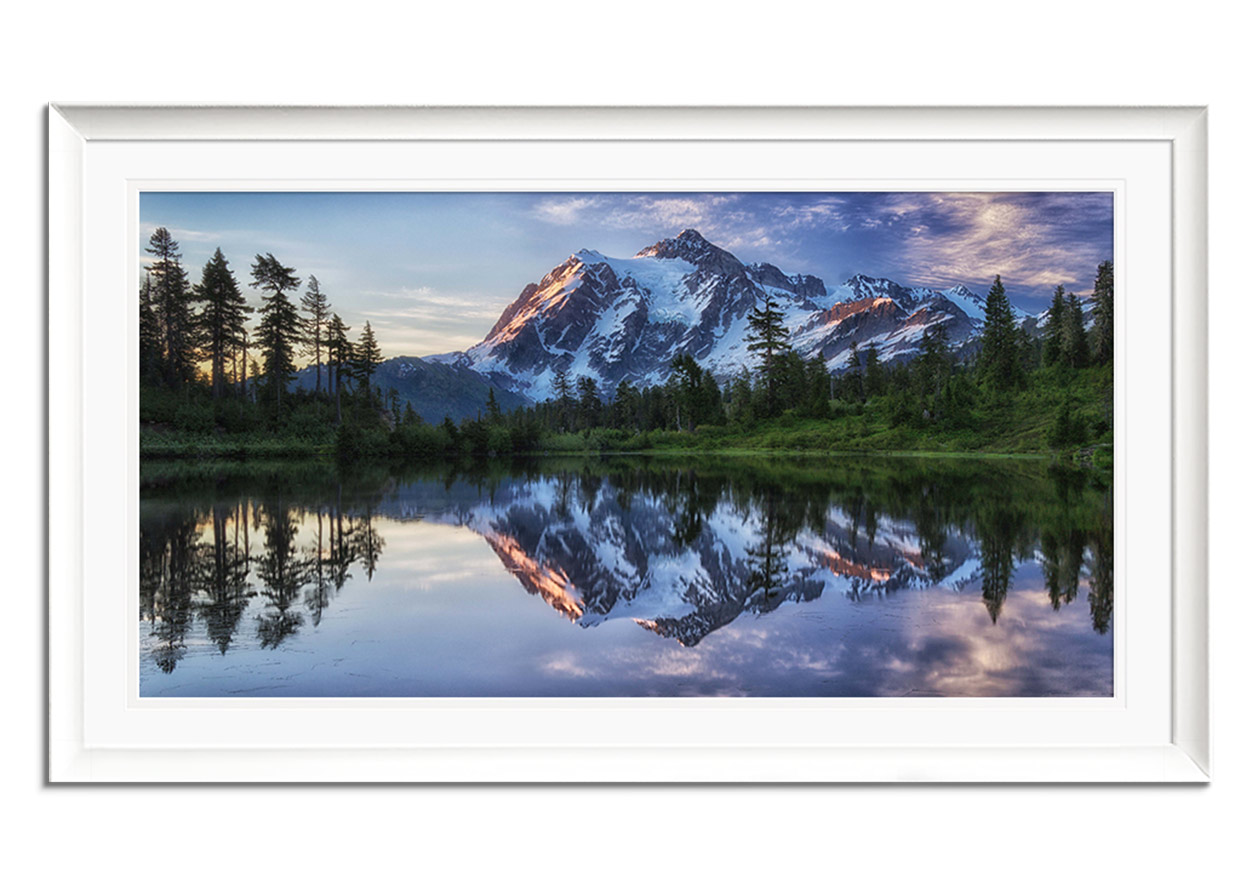 Sunrise on Mount Shuksan by 