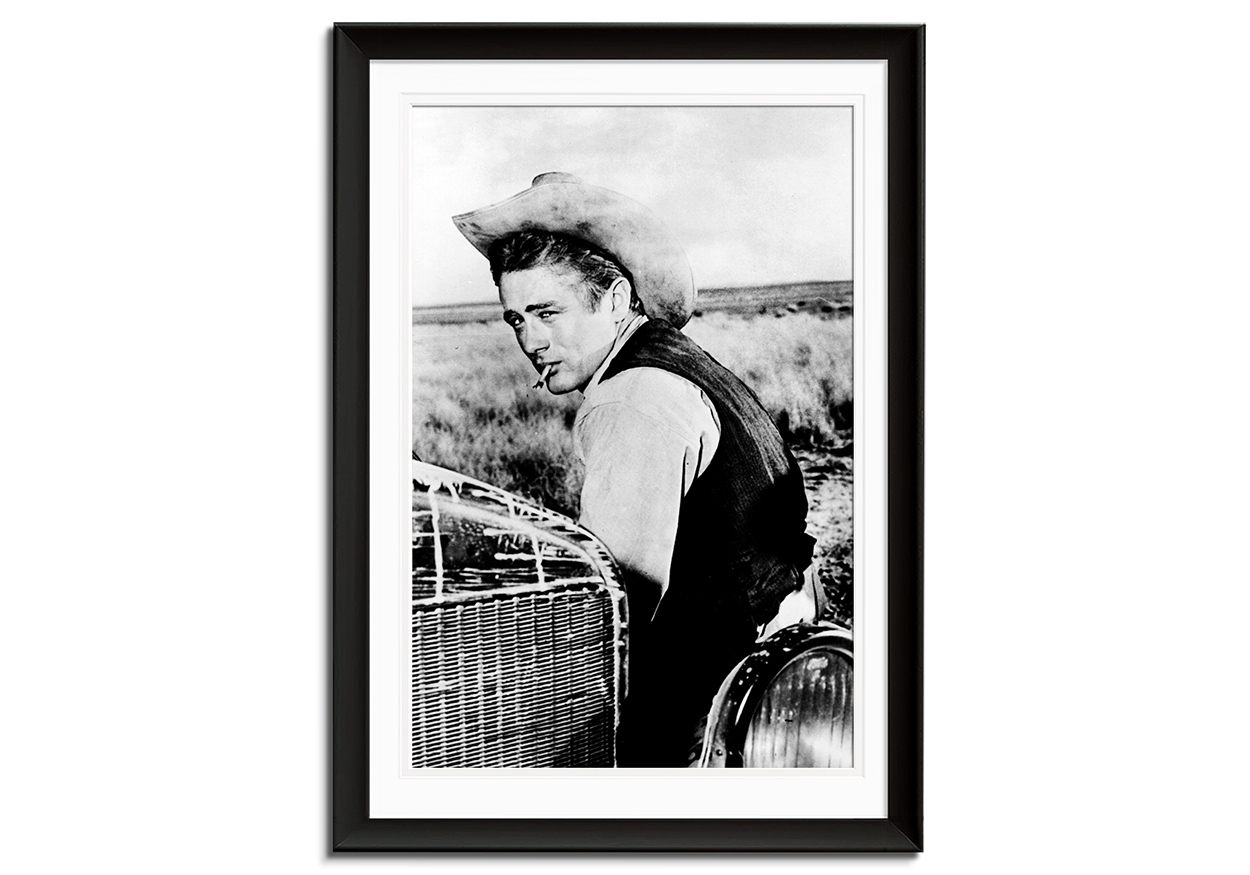 James Dean in Giant by 