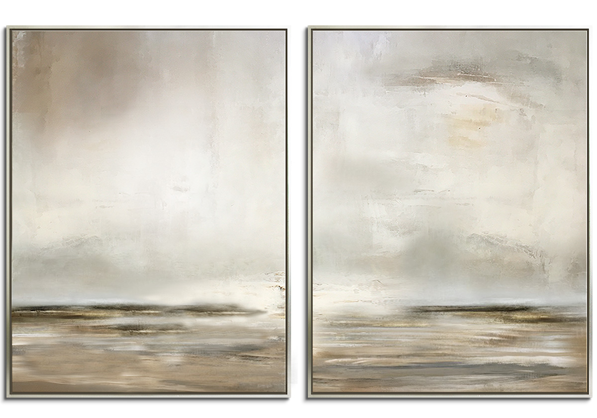 Breaking New Ground - Diptych by 