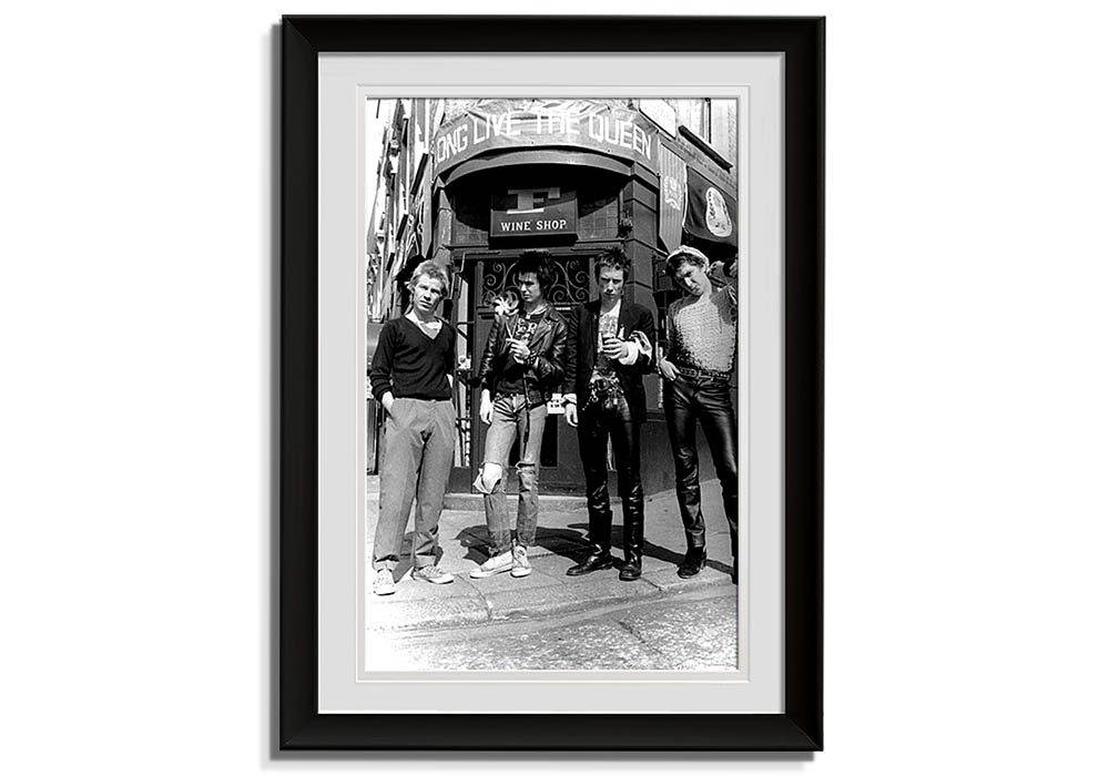 Rare Sex Pistols Print   by 